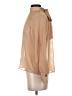Zara Tan Long Sleeve Blouse Size XS - photo 5