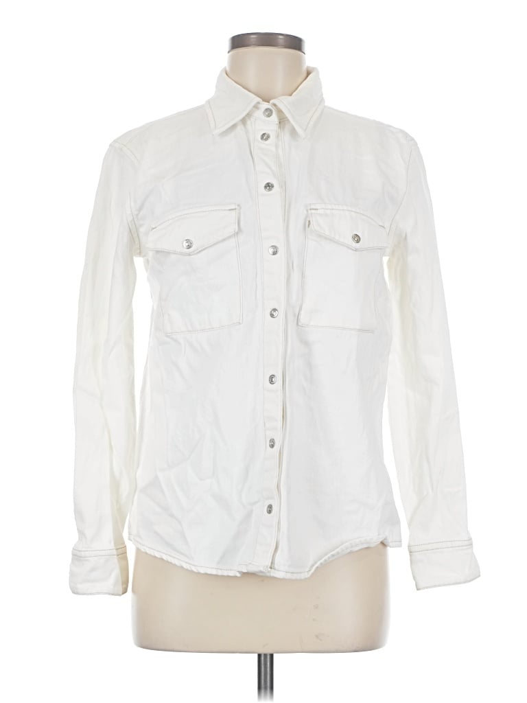 Pre-owned Mng Jacket In White