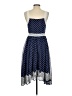 Ryu Polka Dots Blue Cocktail Dress Size S - photo 2