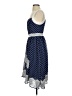 Ryu Polka Dots Blue Cocktail Dress Size S - photo 5