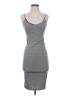 Mind Code Houndstooth Gray Cocktail Dress Size S - photo 1