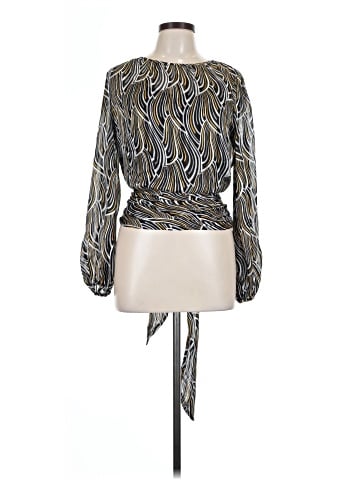 White House Black Market Long Sleeve Blouse (view 1)