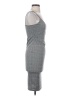Mind Code Houndstooth Gray Cocktail Dress Size S - photo 4