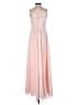 Bill Levkoff 100% Polyester Pink Cocktail Dress Size 8 - photo 2