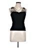 August Silk Black Sleeveless Top Size L - photo 1
