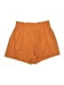 Unbranded Solid Orange Shorts Size 16 - photo 1