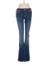 True Religion Hearts Blue Jeans Size 27 waist - photo 1