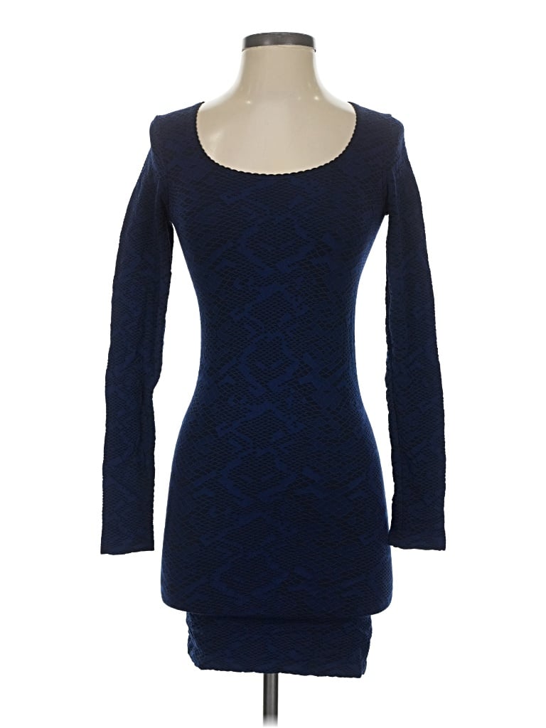 Pre-owned Wolford Long Sleeve T-shirt In Blue