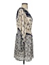 Belldini 100% Polyester Print Ivory Casual Dress Size S - photo 4