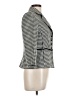 Sweet Suits 100% Polyester Houndstooth Ivory Blazer Size 8 - photo 4