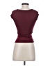 Forever 21 Burgundy Short Sleeve Top Size XS - photo 2