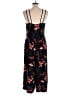 Next 100% Polyester Black Blue Jumpsuit Size 16 - photo 2