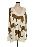 Show Me Your Mumu Animal Print Ivory Pullover Sweater Size S - photo 1