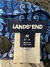 Lands' End 100% Polyester Print Blue Athletic Shorts Size M - photo 3
