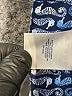 Lands' End 100% Polyester Print Blue Athletic Shorts Size M - photo 4