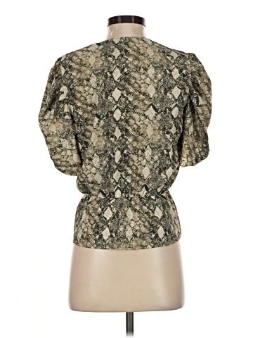 WAYF Short Sleeve Blouse (view 2)