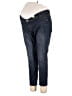 Gap - Maternity Solid Blue Jeans Size 32 - photo 1