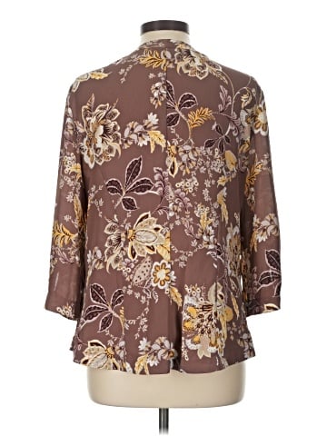 7th Avenue Design Studio New York & Company 3/4 Sleeve Blouse (view 2)