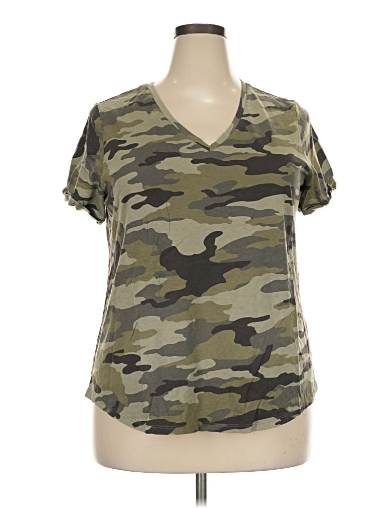 Pre-owned Eliane Rose Short Sleeve T-shirt In Green