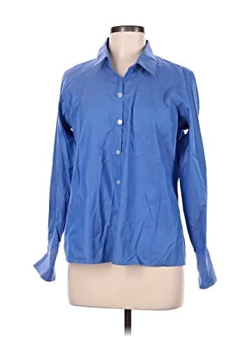 Liz Claiborne Long Sleeve Button-Down Shirt (view 1)