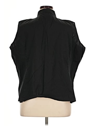 MING WANG Sleeveless Button-Down Shirt (view 2)