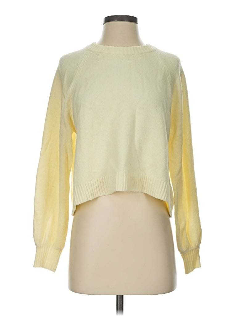 Pre-owned Z Supply Pullover Sweater In Yellow