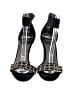 Jeffrey Campbell Black Sandals Size 6 1/2 - photo 2
