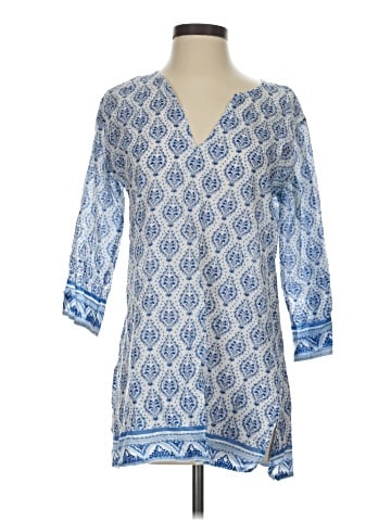 Rock Flower Paper 3/4 Sleeve Blouse (view 1)