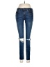 Zara Hearts Blue Jeans Size 4 - photo 1