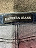 Express Jeans Stripes Blue Jeans Size 12 - photo 7