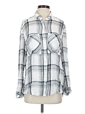 Express Long Sleeve Button-Down Shirt (view 1)