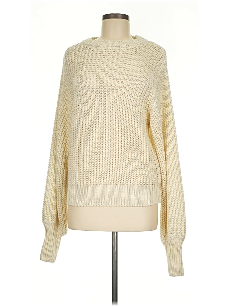 Pre-owned Z Supply Pullover Sweater In Ivory
