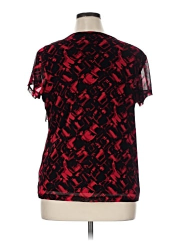 212 Collection Short Sleeve Blouse (view 2)