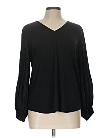 Adrianna Papell Long Sleeve Blouse (view 1)