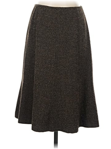 Linda Allard Ellen Tracy Wool Skirt (view 1)