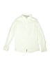 Zara Solid Ivory Long Sleeve Button-Down Shirt Size 11 - 12 - photo 1