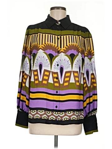 Eva Mendes by New York & Company Long Sleeve Blouse (view 1)