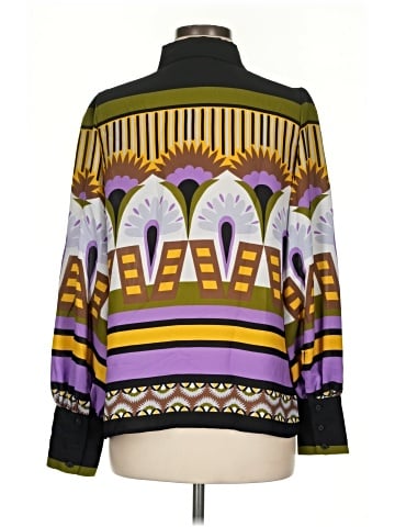 Eva Mendes by New York & Company Long Sleeve Blouse (view 2)