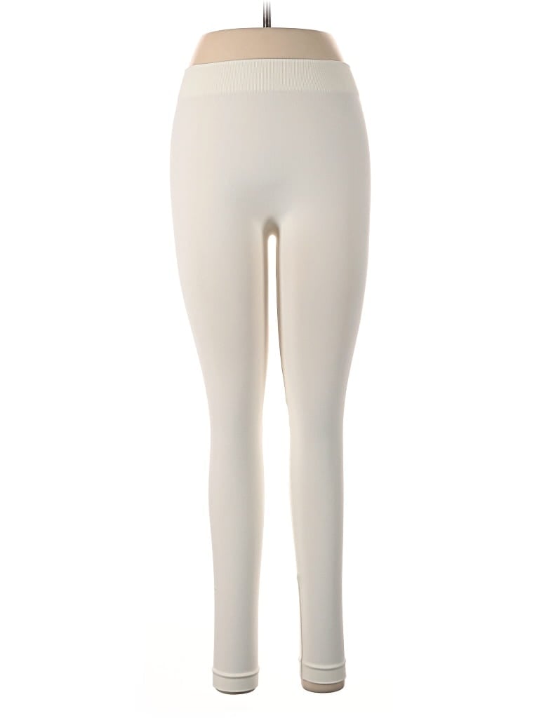 Pre-owned Nikibiki Active Pants In Ivory