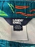 Lands' End 100% Polyester Green Board Shorts Size 18 - 20 - photo 3
