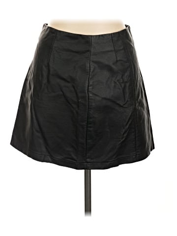 Glassons Faux Leather Skirt (view 1)
