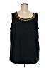 Koret Black Sleeveless Blouse Size 2X - photo 1