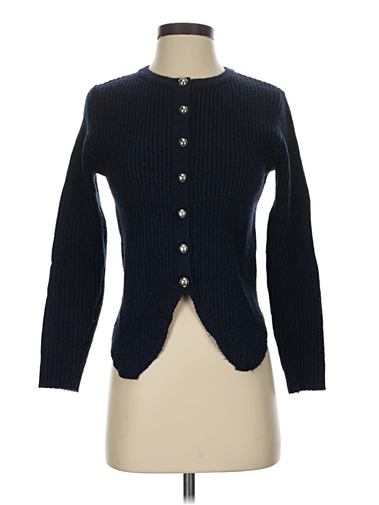 Pre-owned Commense Cardigan Sweater In Blue