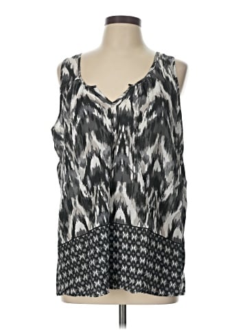 Faded Glory Sleeveless Blouse (view 1)