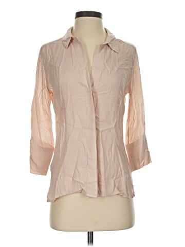 James Perse 3/4 Sleeve Blouse (view 1)