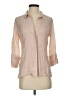 James Perse 100% Viscose Tan 3/4 Sleeve Blouse Size Sm (1) - photo 1