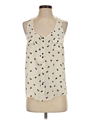 Yumi Kim Sleeveless Silk Top (view 1)