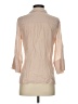James Perse 100% Viscose Tan 3/4 Sleeve Blouse Size Sm (1) - photo 2