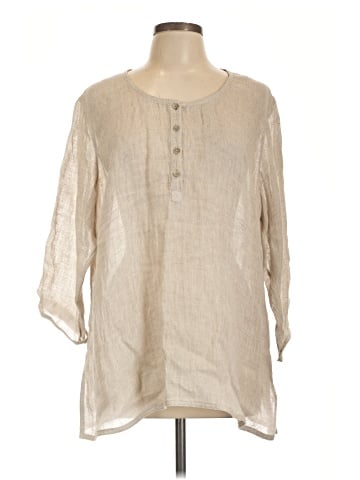 Eileen Fisher 3/4 Sleeve Blouse (view 1)