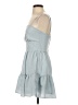 Francesca's 100% Polyester Solid Blue Casual Dress Size XS - photo 5